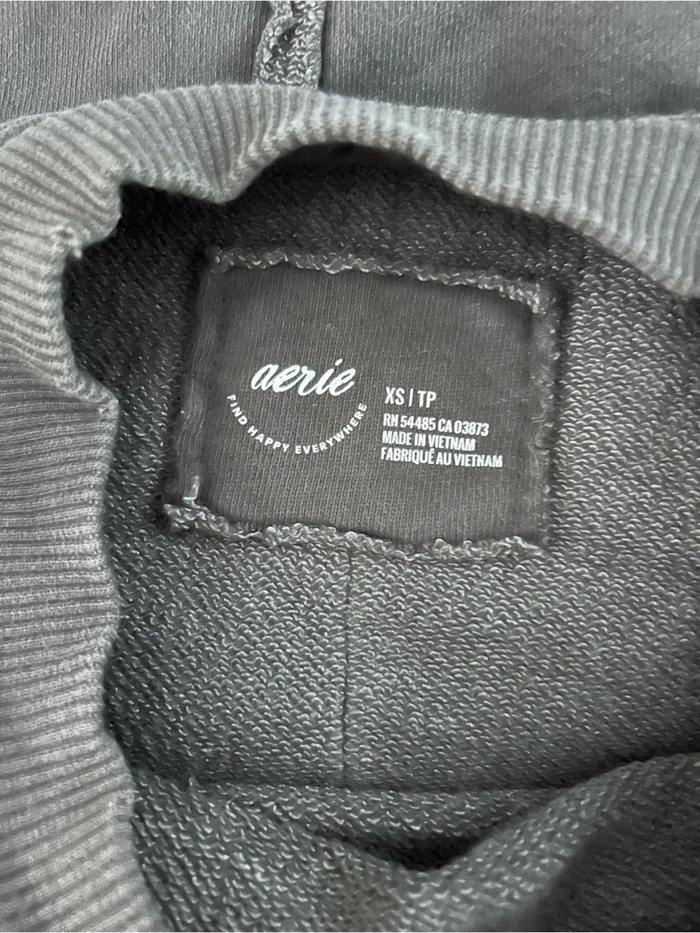 Aerie Oversized Grey Size XS Pullover Crewneck Sweatshirt